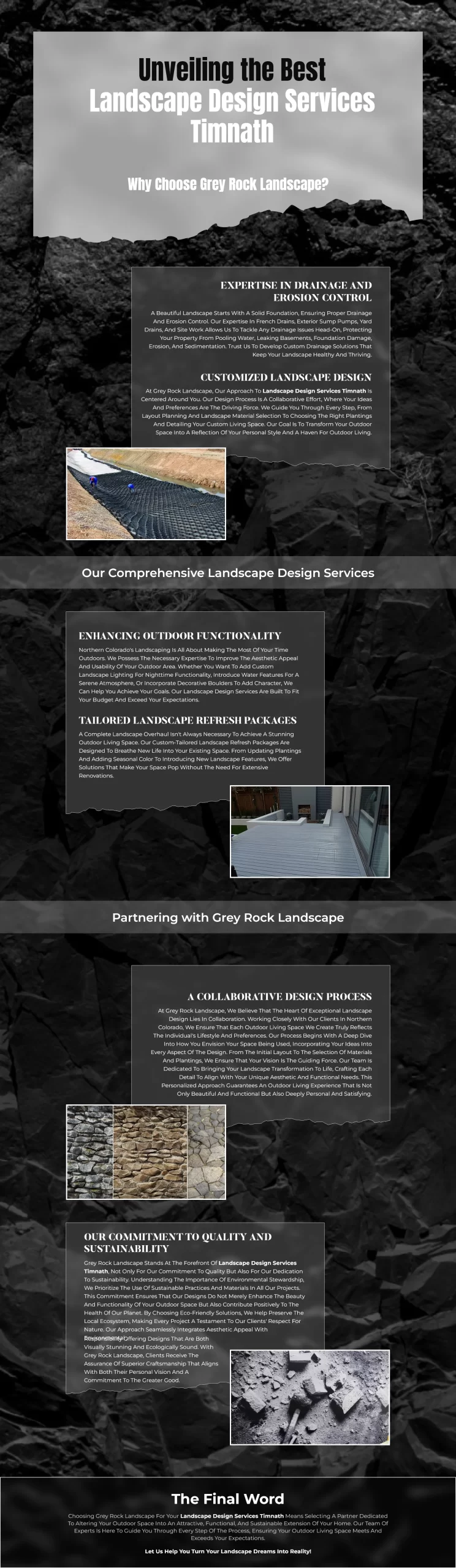 Unveiling the Best Landscape Design Services Timnath unveiling-the-best-landscape-design