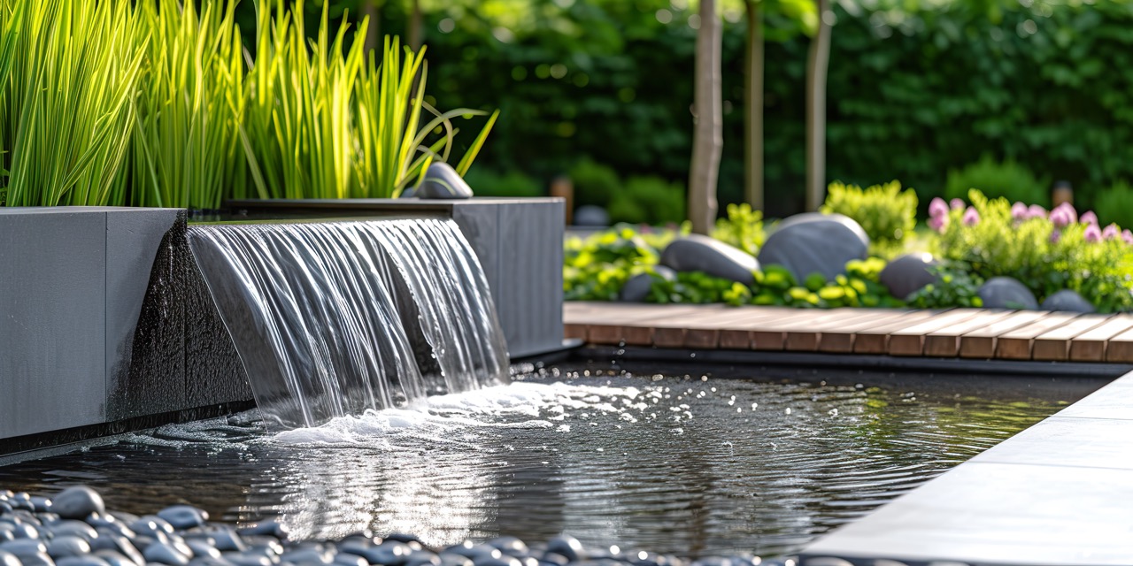 Water Feature Installation: Enhancing Your Landscape backyard-waterfall-installation-colorado