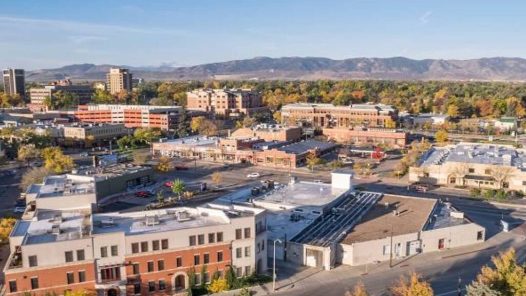 beautiful landscape of fort collins colorado