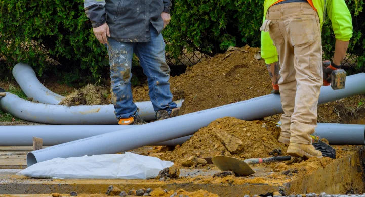 professional drainage repair